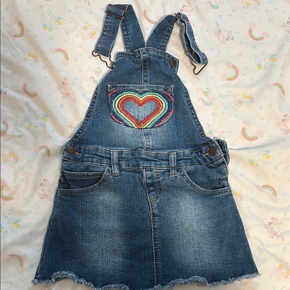 Girl Overall Skirt - Picture 1 of 4